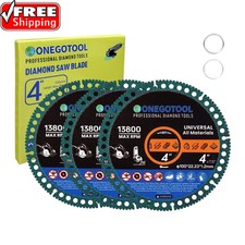 4 Inch Indestructible Cutting Discs for Angle Grinder 7/8" Blades Cut off Wheels