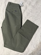 Abercrombie Fitch Chino Pants Men’s 30 X 34 Athletic Skinny Khaki Stretch Green
