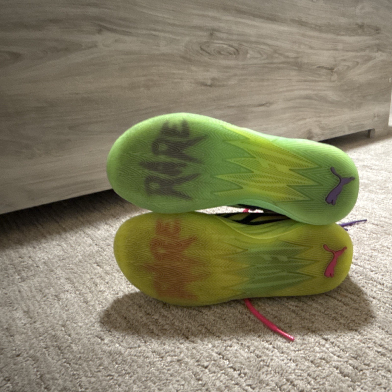 PUMA Rick and Morty MB.02 Adventures Multicolor Basketball Sneakers size 7.5 thumbnail 3