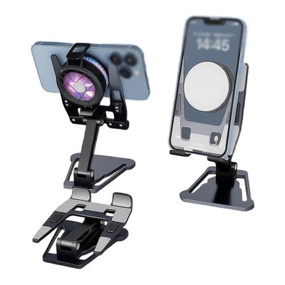Kreativ Desktop Telefonhalter: Faltbarer Aluminiumhalter F��r Streaming &