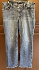 Lee Modern Series Curvy Fit Bootcut Jeans Womens Size 16M Blue Denim Stretch