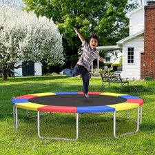 Universal 16' Split Trampoline Spring Cover w/Hook  Loop Fastener Waterproof