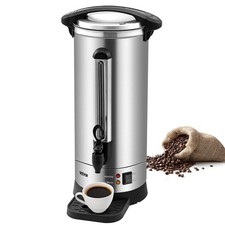 Commercial Coffee Urn, 110 Cups Stainless Ste...