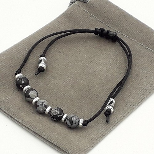 Handmade Natural Adjustable 6mm Crystal Healing Chakra Gemstone Bead Bracelet. - Picture 18 of 37