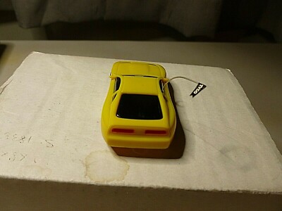NEW TYCO TCR SLOT LESS WIDE PAN CHASSIS NISSAN 300-ZX IN YELLOW 1