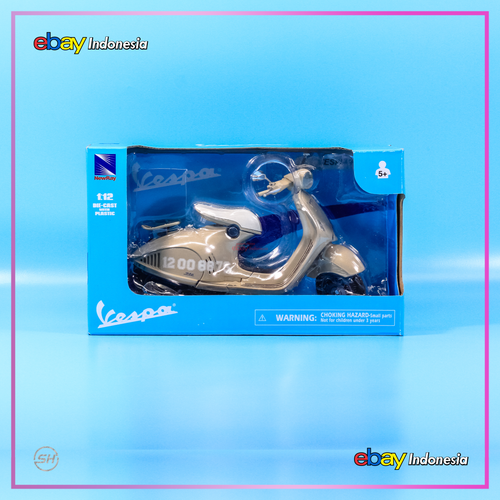 Newray Custom Vespa 946 Bellissima Dragon CNY Diecast Motor Scooter Bike 1:12 - Picture 5 of 5