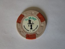 "The Mint" Downtown Las Vegas Nevada Casino 1 Chip 1969