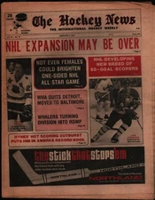 The Hockey News Weekly Newspaper Feb 7, 1975 Vol 28 #18 J. Pronovost 102621WEEM