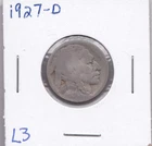 1927-D Buffalo Nickel Acid Dated  L3