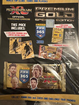 Panini Adrenalyn XL FIFA 365 2017/2018 Premium Gold Pack