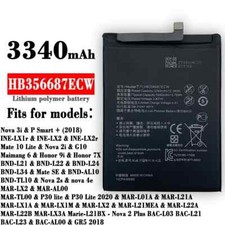 Replacement Battery For Huawei Nova 2 Plus / Mate 10 Lite / Honor 7x HB356687ECW