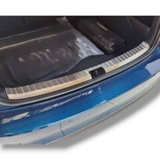 Ladekantenschutz für Skoda Scala ab 2019 Stoßstangenschutz Innen Edelstahl