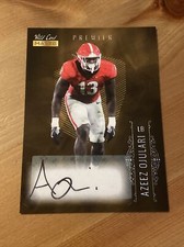 2021 Wild Card Matte Gold Azeez Ojulari Auto MB-A