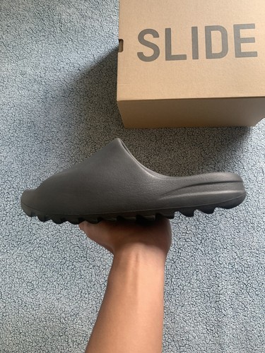 adidas mens yeezy slide hq6448 onyx size 9