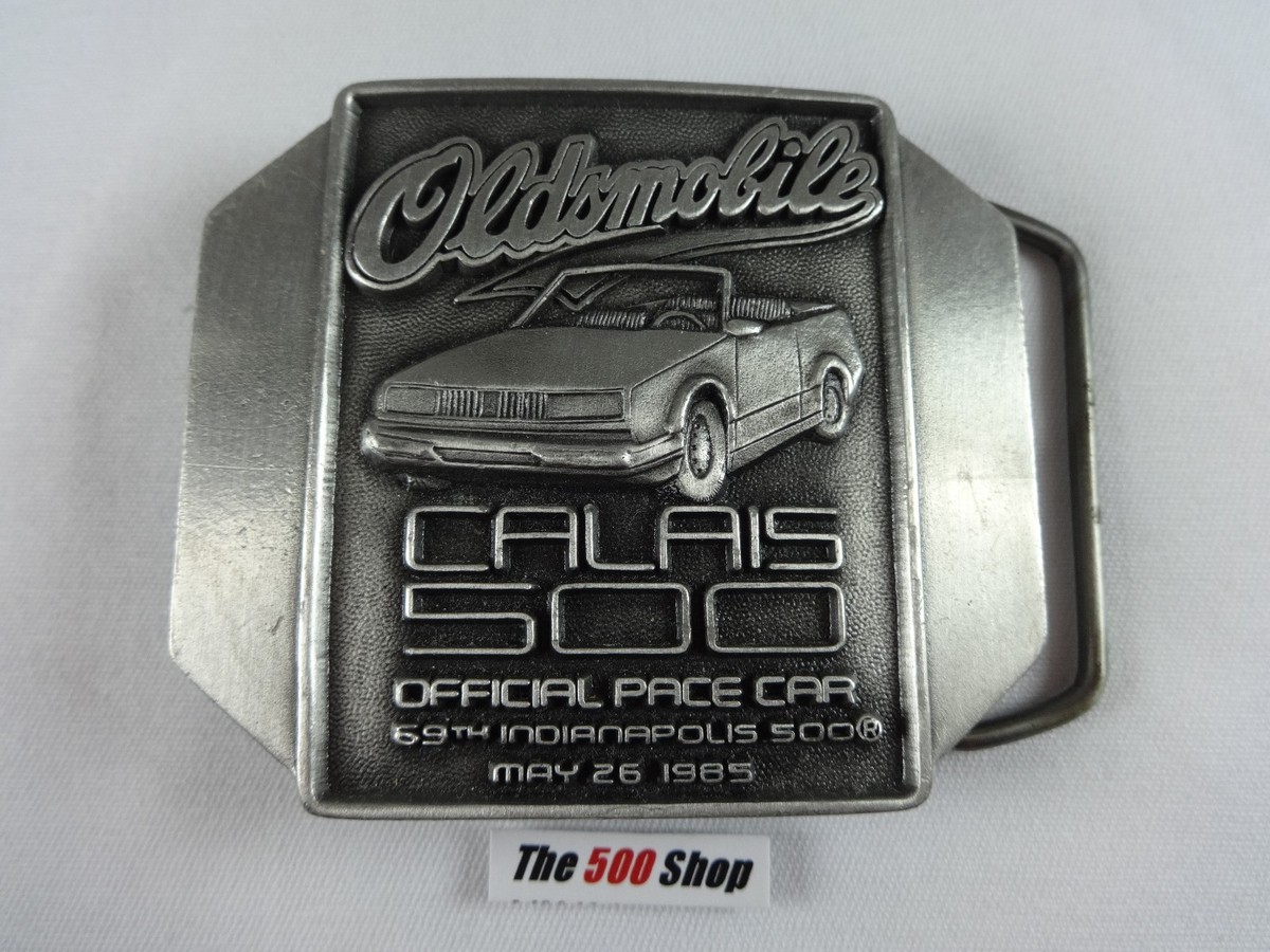1985 Indianapolis 500 Belt Buckle #281 of 500 Pewter Danny