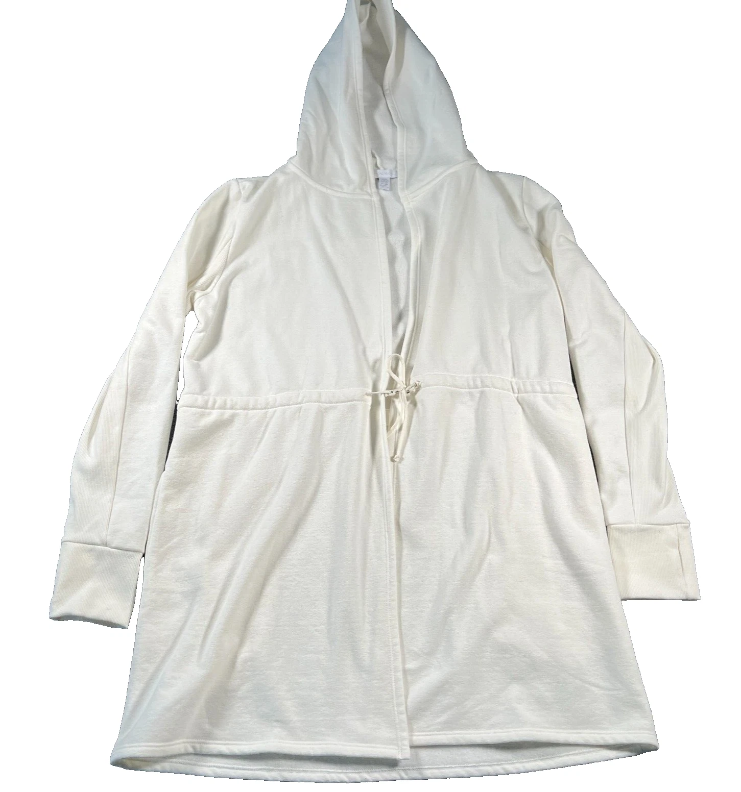 beyond-yoga on the go hooded open front pockets jacket