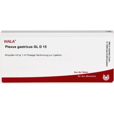 PLEXUS GASTRICUS GL D 15 Ampullen 10 ml PZN04626966