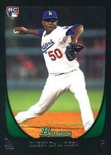 2011 Bowman Draft #30 Rubby De La Rosa RC Los Angeles Dodgers