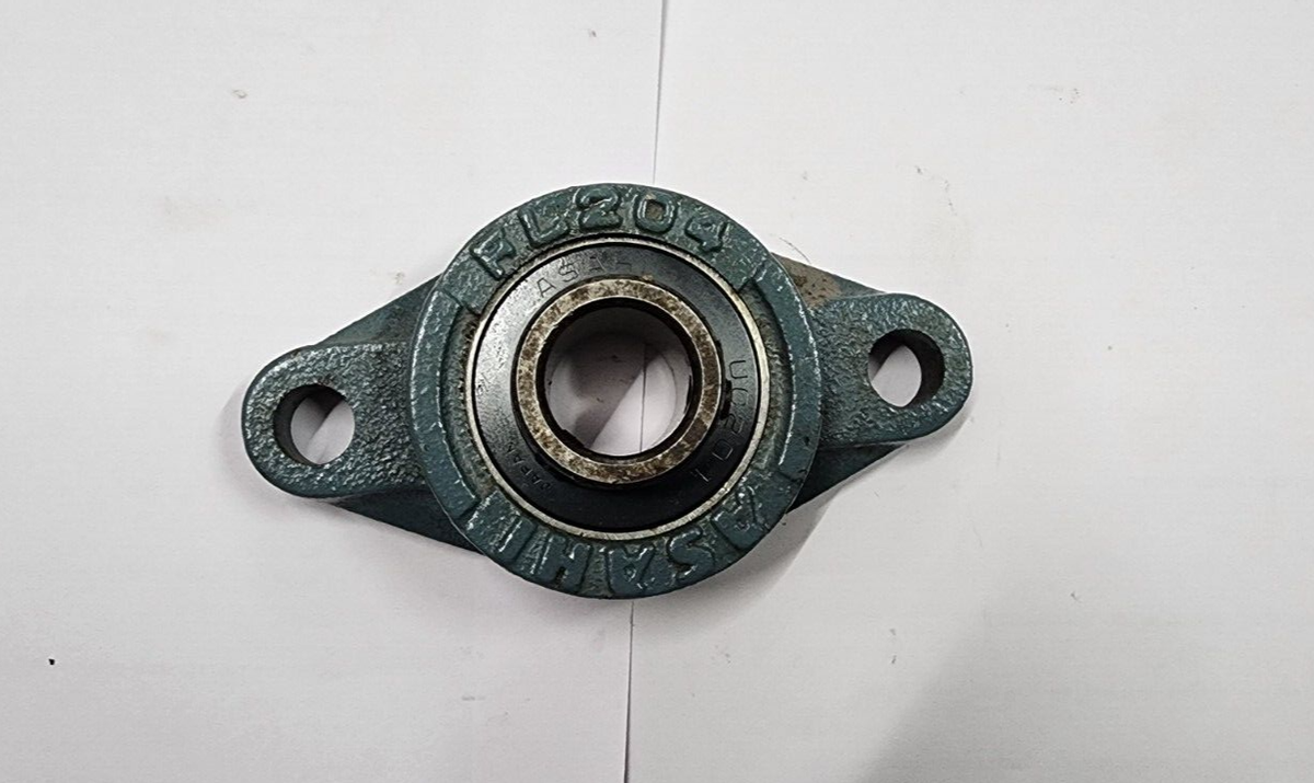 FL204 Flanged Mounted Bearings NEW OPEN RUSTED ASAHI KOYO JAPAN FL