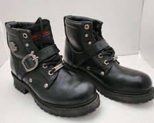 Womens Size 7.5 Harley Davidson 81024 Harness Riding Motorcycle Boots
