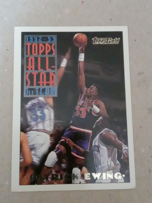 1992-93 Topps Gold All-Star Patrick Ewing #100