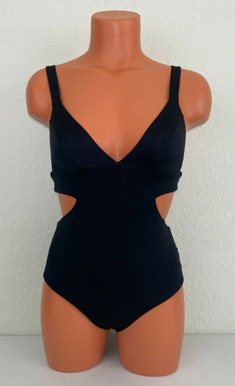 Vitamin A Women's Ava Maillot One Piece Swimsuit Eco Black Size 4