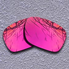US Purple Red Replacement Lenses For-Oakley Holbrook Metal OO4123 Anti-Scratch