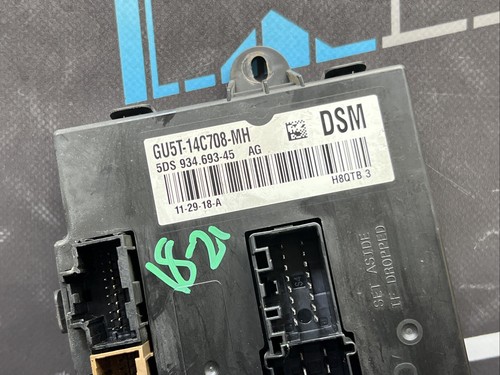 2018-2021 LINCOLN NAVIGATOR FRONT LEFT ADJUST SEAT MEMORY MODULE GU5T-14C708-MH - Picture 3 of 5