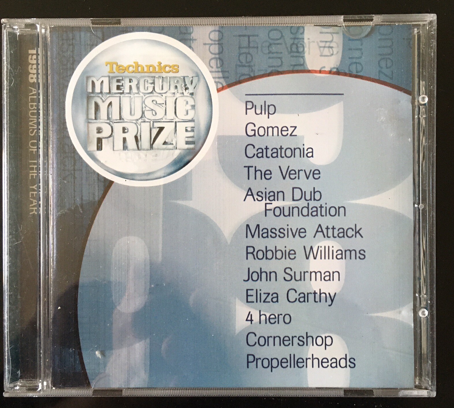 Mercury Music Prize Sampler 1998 by Various Artists (CD, 1998)