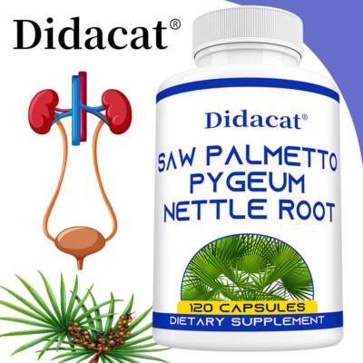 Saw Palmetto Extract 909 Mg Capsules, Supports Prostate Health And Urinary Tract