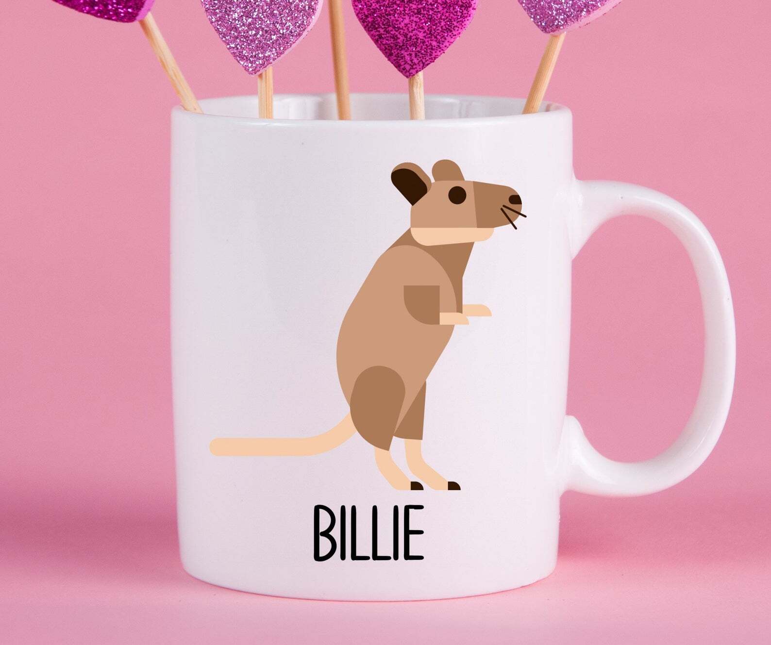 Personalized Gerbil Mug Gerbil Gift Ideas Gerbil Cup Gifts For Gerbil Lovers