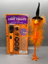 Halloween Accessories - Light Fright Flashlight and Orange Pen