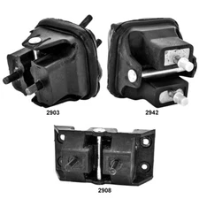 Engine Motor Mounts & AUTOMATIC Trans Mount 3PCS for Chrysler Concorde 04-98 2.7