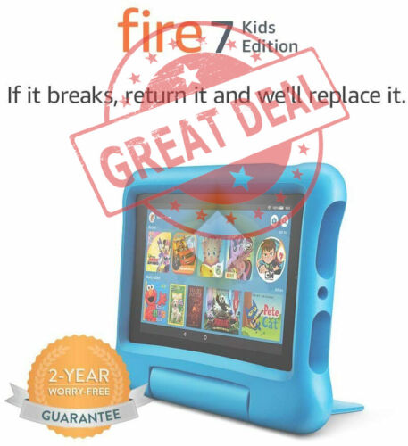 Amazon Fire 7 HD Kids Edition ( 9th Generation) 16GB Wi-Fi  7" Tablet - BL