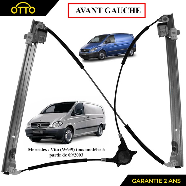 Fensterheber Elektrisch Vorne Links FüR Mercedes Vito (W639) 03-14-image