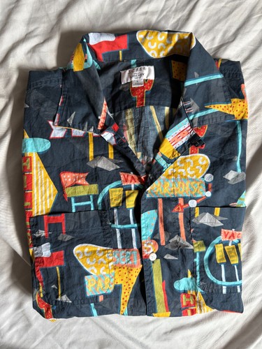 J. Crew x Liberty of London S/S Hemd mit Knopfleiste LARGE 189,50 $ - Bild 4 von 4