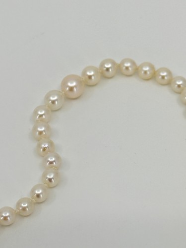 Collar graduado Petite Mikimoto de perlas semilla de Akoya de agua salada 20" 2,25-5,25 mm - Imagen 4 de 7