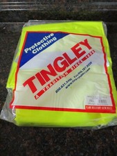 Tingley 042122-3XL Electra Overall Fluorescent Yellow/Green Flame Resist Sz 3XL