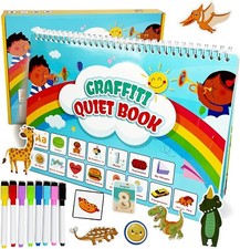 Busy Book for Toddlers - Preschool Learning Activities, Learning Tracing Colors.