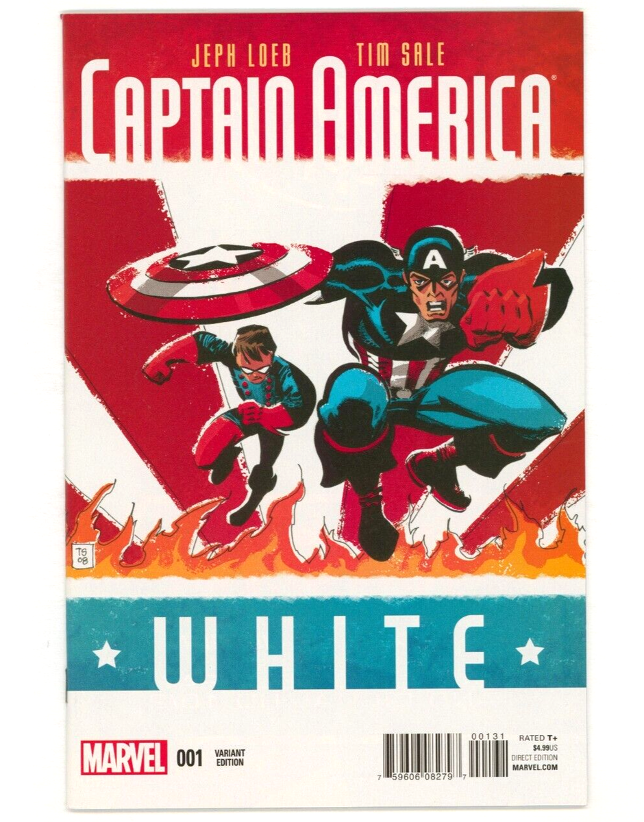 Marvel Comics CAPTAIN AMERICA: WHITE #1 SALE 1:20 Variant Cover | eBay