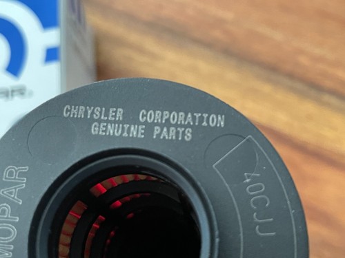 Jeep Grand Cherokee Wrangler 3.6 NUEVO filtro de aceite genuino 68079744AC 14L - Imagen 3 de 6