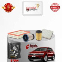 Wartungsset 4 Filter Und ÖL VW Tiguan II 2.0 TDI 130KW 177PS Ab 2016