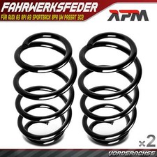 2x Federn Fahrwerksfeder Vorne für Audi A3 8P1 A3 Sportback 8PA VW Passat 3C2