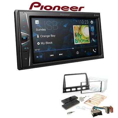Pioneer Autoradio Bluetooth Touchscreen USB für KIA Picanto 2004-2007 in schwarz