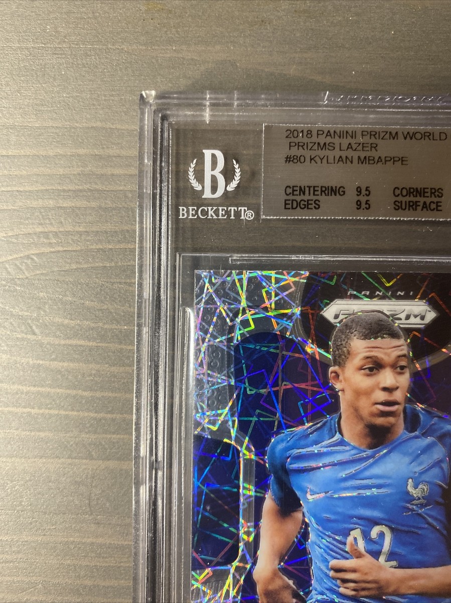 2018 Panini Prizm World Cup Soccer Kylian Mbappe Lazer Prizm