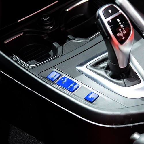 3pcs Blue Shift Gear Position Panel Button Cap For BMW 1 2 3 4 Series 2014-2018 - Picture 6 of 10