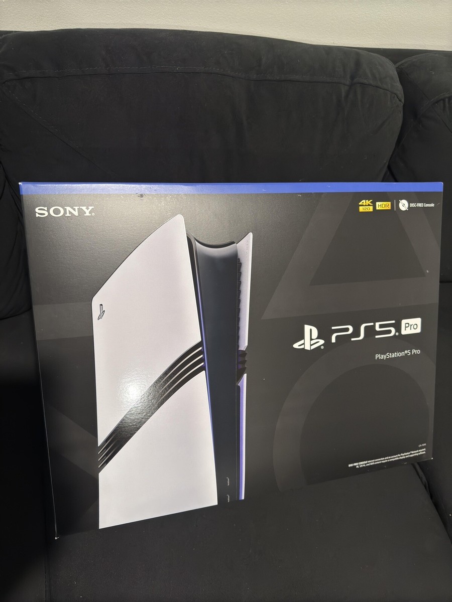 Sony PlayStation 5 Pro PS5 2TB White Console Gaming System CFI
