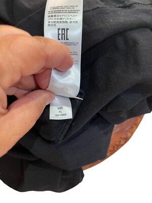 VTG Diesel Only The Brave Mohawk Mohican Graphic Black XL