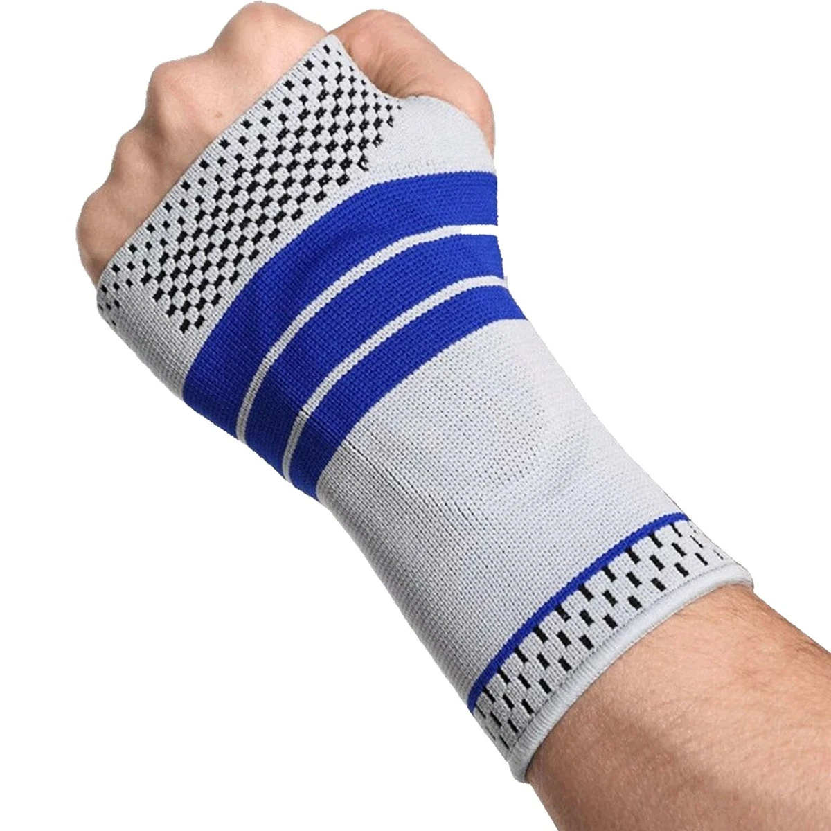 1Pc traspirante Fness supporto per il polso fascia protettiva per il polso artre Tunnel carpale mano distorsione tendine braccialetto  18