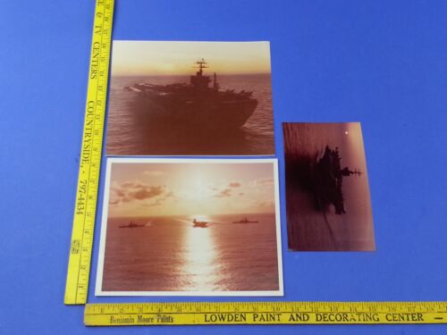 Konvolut 3 Original Vintage Militär Fotos Flugzeugträger Foto - Bild 8 von 8